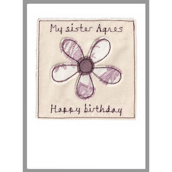 Personalised Flower 21st Birthday Card For Her, 2 of 12