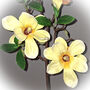 Faux Flowers Stems Magnolia, thumbnail 4 of 5