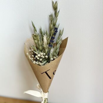 Mini Dried Flower Bouquet | Blueberry, 4 of 4