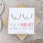 Yellow Gold Earrings, We Make A Great Pair, thumbnail 1 of 4