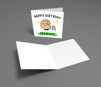 Funny Grandad Birthday Card – Cheeky Walker Design, 3 of 5