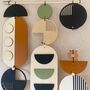 Retro Wall Art Geometric Artwork Centre Piece Art, thumbnail 7 of 9