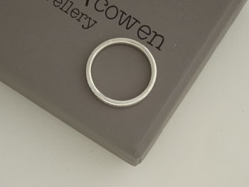 Handmade Silver Stacking Ring, 2 of 4