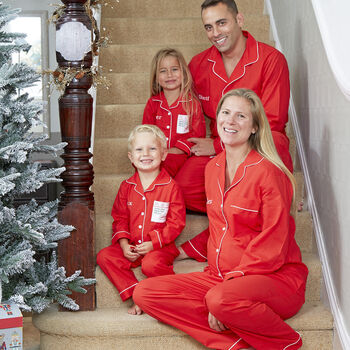 Personalised Family Christmas Red Pj's *Special Offer*, 4 of 11