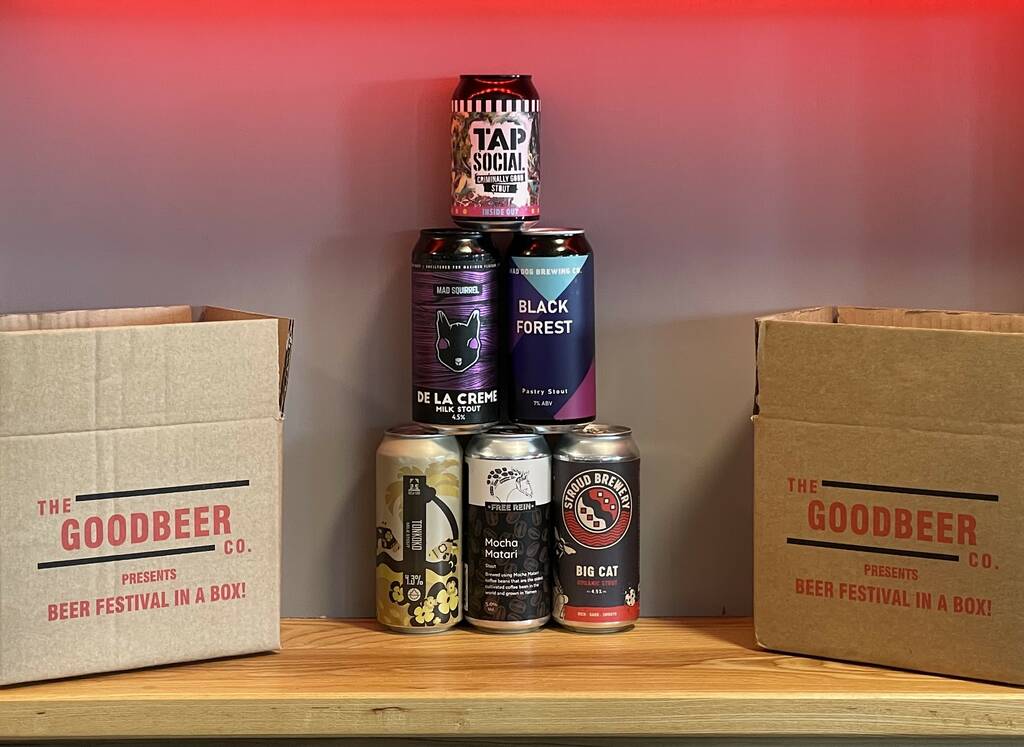 'Tall, Dark And Handsome' Craft Beer Selection Box