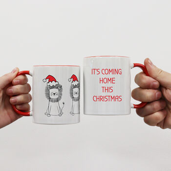 It's Coming Home Christmas Mug, 4 of 5