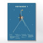 Voyager One Space Poster, thumbnail 4 of 6