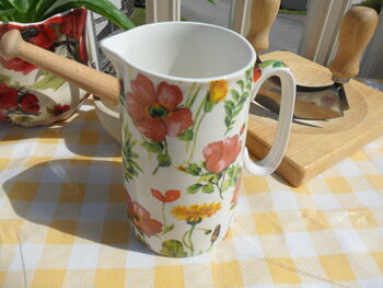 Medium China Jug In Meadow Flowers Design, 2 of 7