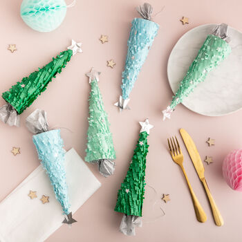 Christmas Tree Shaped Crackers, 2 of 9