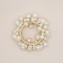 Beaded Pearl Hair Tie, thumbnail 3 of 10