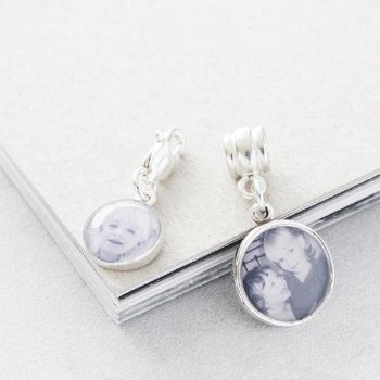 Personalised Sterling Silver Photo Charms, 4 of 5