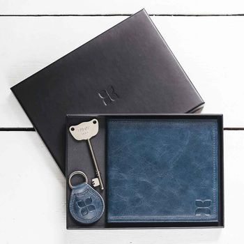 Blue Badge Permit Holder In Navy Leather And Radar Key, 6 of 7