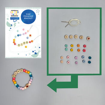 Kind Friendship Bracelet Kit, 3 of 6