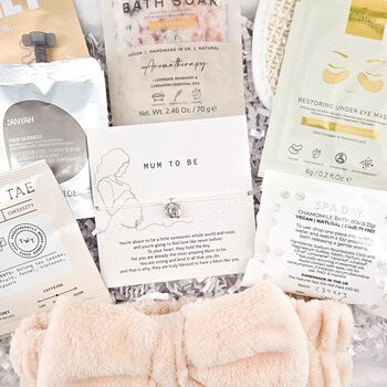 Mum To Be Pregnancy Pamper Gift Box – Relaxing Self Care Set For Expecting Mums, 2 of 10