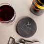 Personalised 'Tee Riffic' Golf Pun Slate Coaster, thumbnail 6 of 10