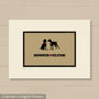 Personalised Pointer Print For One Or Two Dogs, thumbnail 9 of 10