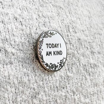 First Day At School 'Today I Am' Pin Badge Card, 8 of 12