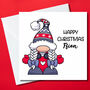 Personalised Scandi Gonk Christmas Card, thumbnail 1 of 2