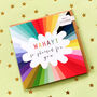 Colourful Wahay Congratulations Card, thumbnail 4 of 4