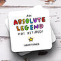 Personalised Mug 'Absolute Legend Has Retired', thumbnail 2 of 2