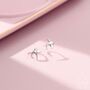 Sterling Silver Piercing Free Manta Ray Ear Cuff, thumbnail 1 of 12