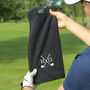 Personalised Golf Clubs Towel Accessories For Trolley, thumbnail 1 of 5