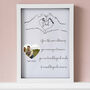 Personalised Glass Printed Photo Remembrance Frame Multiple Sizes, thumbnail 1 of 2
