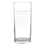 Personalised Gincident Hi Ball Glass, thumbnail 2 of 6