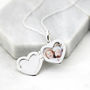 Personalised Message Heart Locket Necklace, thumbnail 3 of 7