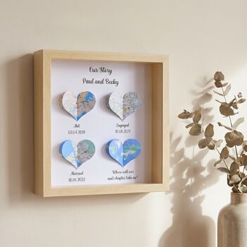 Wedding Gifts For Couples Anniversary Gifts Milestone Print, 7 of 12