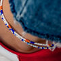 Intricate Boho Beaded Anklets, thumbnail 2 of 2
