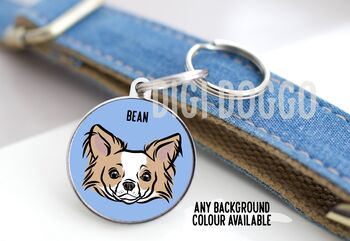 Long Haired Chihuahua ID Tag, 2 of 5
