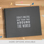 Personalised Typographic Spiral Bound Book, thumbnail 1 of 10