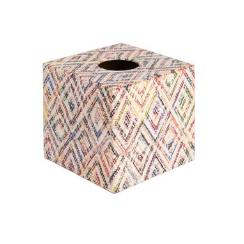 Wooden Rainbow Tissue Box Cover, 2 of 3