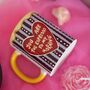 You Are My Espresso Valentine Mug Romantic Gift, thumbnail 5 of 9