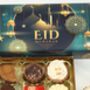 Eid Mubarak Eid Al Fitr Green Luxury Eight Chocolate Box, thumbnail 3 of 3