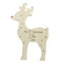 Personalised My 1st Christmas Reindeer Decoration, thumbnail 4 of 5