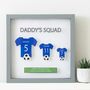 Personalised Any Colour Family Sports T Shirt Frame Multiple Sizes, thumbnail 3 of 7