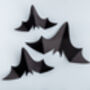 Three Paper Bat Hanging Decorations, thumbnail 3 of 8