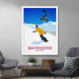 Mayrhofen Snowboard Poster, thumbnail 2 of 6