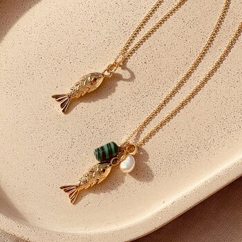 Fish Pendant Necklace, 2 of 6