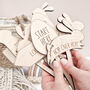 Wooden Easter Egg Hunt Kit – Reusable Garden Signs Set, thumbnail 2 of 6