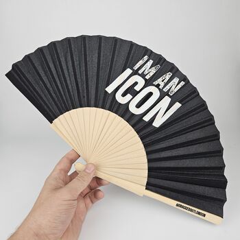 Handheld Im An Icon Folding Fan, 3 of 3