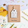 Personalised New Home Wooden House Keepsake Card, thumbnail 2 of 2