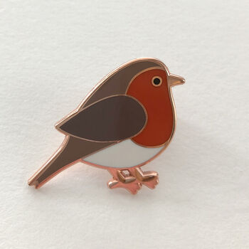 Bird Enamel Pin Badge, 6 of 6