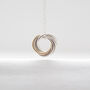 50th Gold And Silver Necklace, thumbnail 1 of 11
