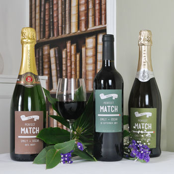 Premium 'Date Night' Personalised Wine Pack, 3 of 8