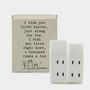 I Wish You Lived Nearer Home Mini Matchbox Gift East Of India, thumbnail 1 of 5