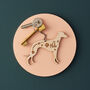Personalised Pet Dog Breed Engraved Keyring, thumbnail 11 of 12