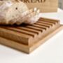 Personalised Wooden Bread Bin With Bread Board, thumbnail 2 of 4